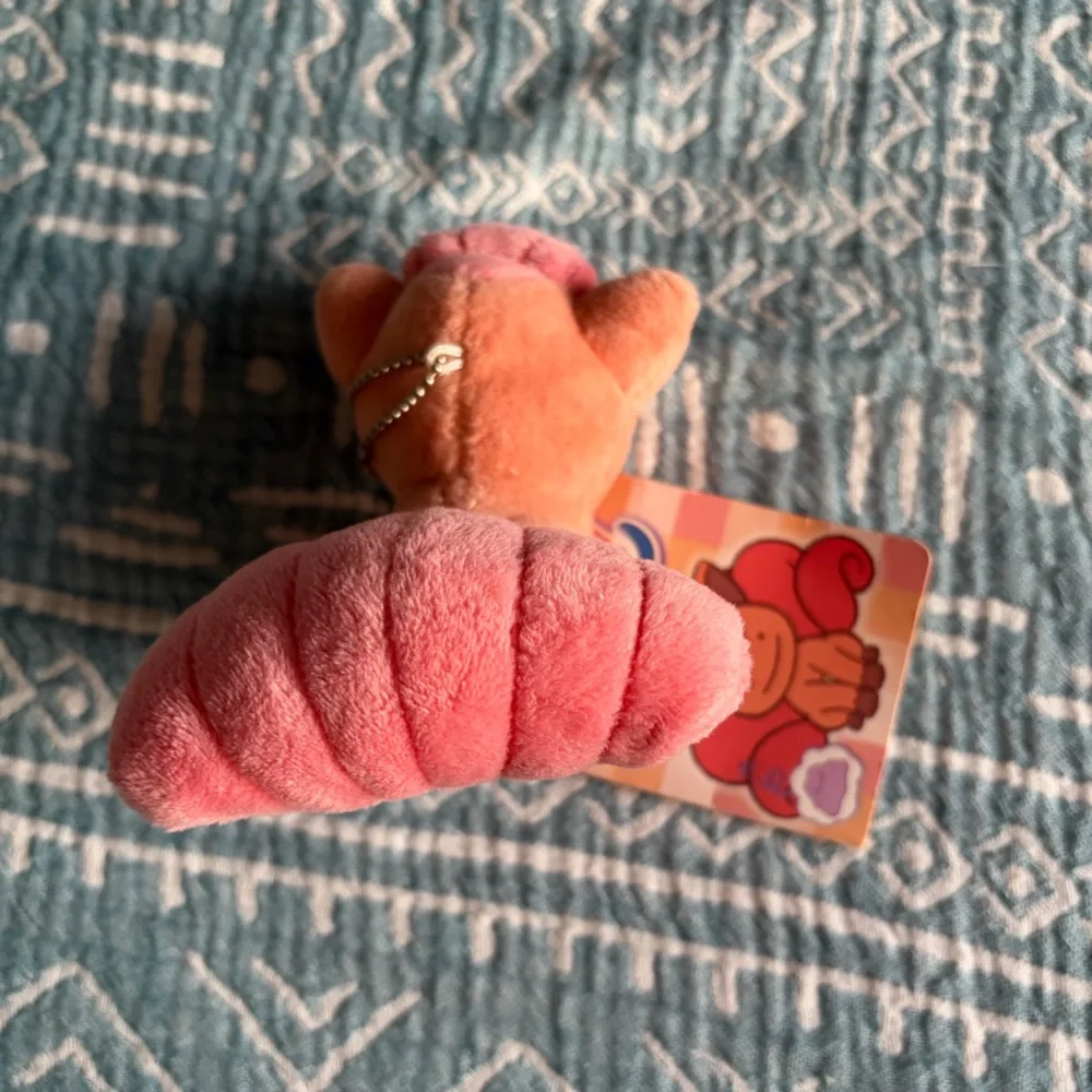 NWT 2016 Pokemon Center Vulpix Ditto Transform Plush Keychain Metamon - Picture 3 of 6